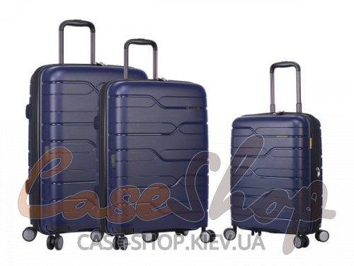 Комплект валіз 96103 синій Snowball (Франція)