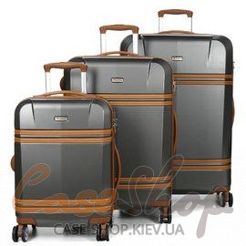 Комплект валіз 949 сірий Airtex (Франція)