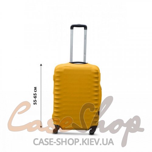 Чехол для чемодана 03/M дайвинг(желтый)