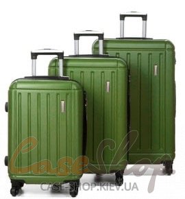 Комплект валіз Madisson 03203 зелений Snowball (Франція)