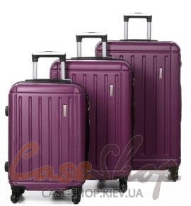 Комплект валіз Madisson 03203 фіолетовий Snowball (Франція)