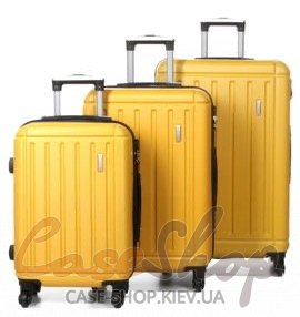 Комплект валіз Madisson 03203 жовтий Snowball (Франція)