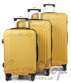 Комплект чемоданов Madisson 01303 желтый Snowball (Франция)