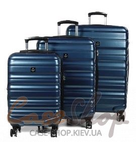 Комплект валіз 7223 синій Airtex (Франція)