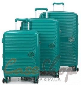 Комплект валіз 223 бірюзовий Airtex (Франція)