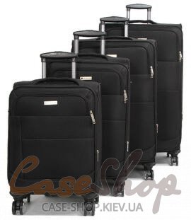Комплект чемоданов 620(4) черный Airtex (Франция)