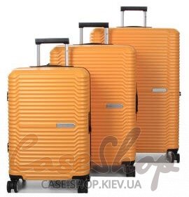 Комплект чемоданов 20603 желтый Snowball (Франция)