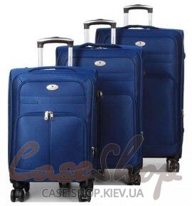 Комплект валіз Worldline 619 синій Airtex (Франція)
