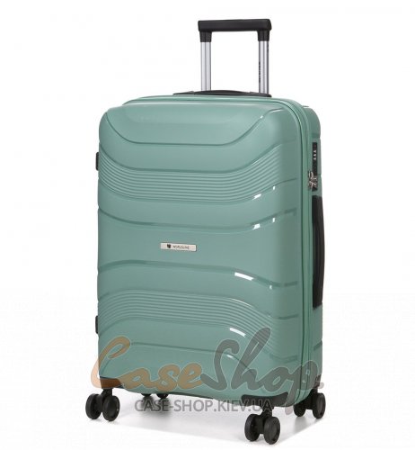 Чемодан средний 4 колеса Worldline 288/M зеленый Airtex (Франция)
