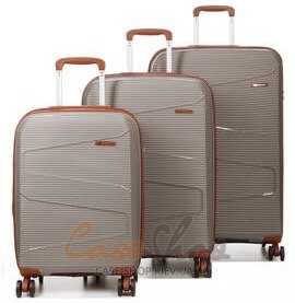 Комплект чемоданов Worldline 293 шампань Airtex (Франция)