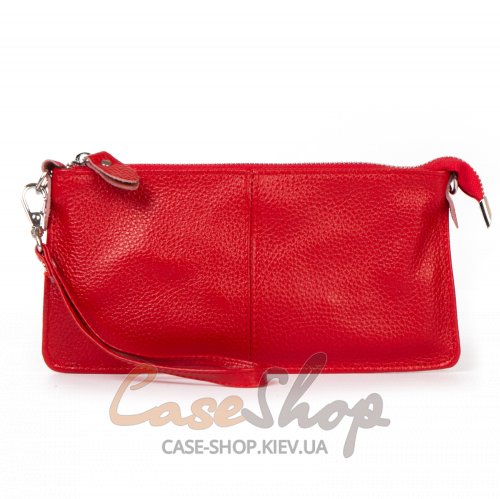 Сумка кожаная 8801-3 red