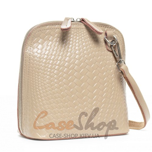 Сумка шкіряна 33-8803 beige