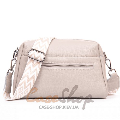 Сумка шкіряна 99122 l.beige