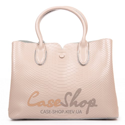 Сумка шкіряна 8637 beige