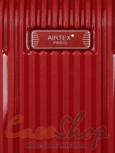 Валіза велика 4 колеса 637/28 червона Airtex (Франція)