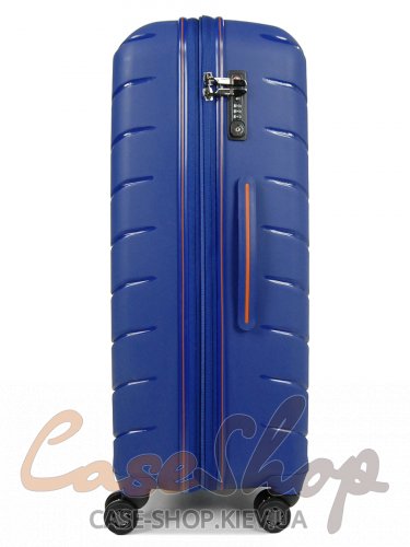 Чемодан большой 4 колеса 61303/L синий Snowball (Франция)
