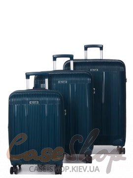 Комплект чемоданов 637 морская волна Airtex (Франция)