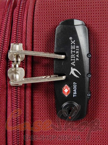Комплект чемоданов 825 красный Airtex (Франция)