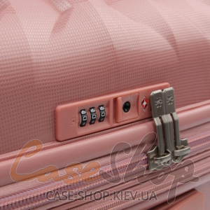 Комплект чемоданов 04203 розовое золото Snowball (Франция)