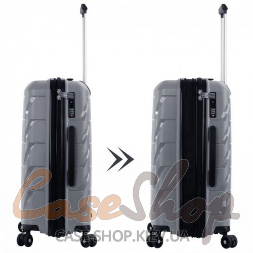 Комплект чемоданов 92803 серый Snowball (Франция)