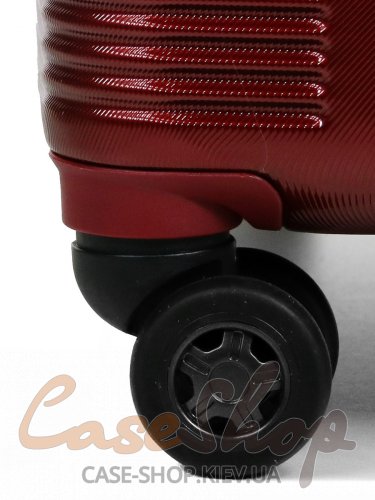 Чемодан малый 4 колеса 74103/S бордовый Snowball (Франция)

