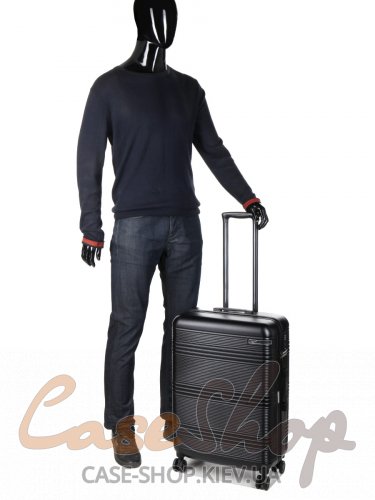 Комплект чемоданов 638 черный Airtex (Франция)