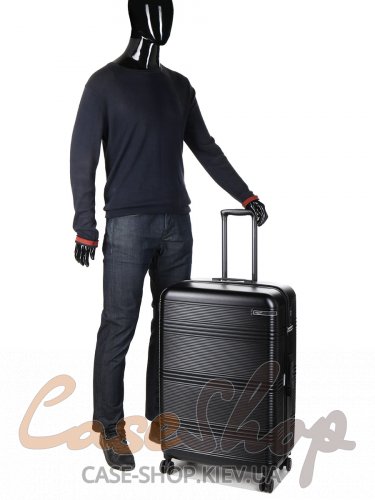 Комплект чемоданов 638 черный Airtex (Франция)