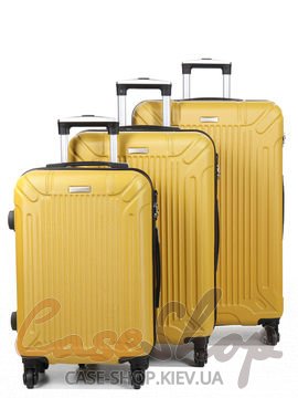 Комплект валіз Madisson 01303 жовтий Snowball (Франція)