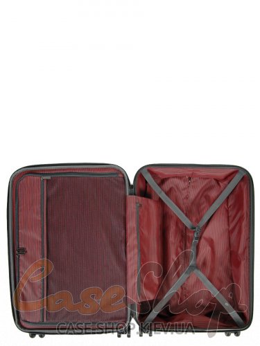 Комплект чемоданов 61303(4) серый Snowball (Франция)