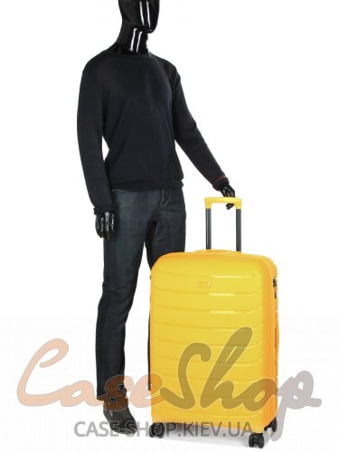 Комплект чемоданов 61303(4) желтый Snowball (Франция)