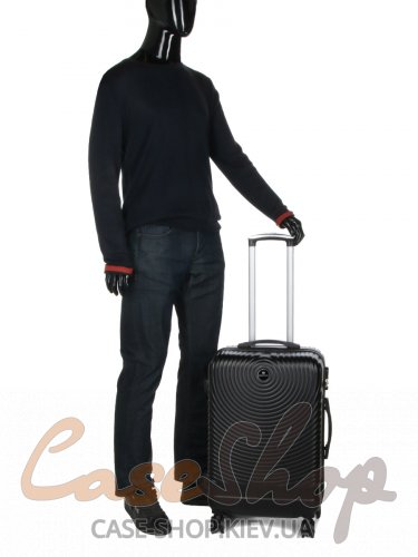 Комплект чемоданов Worldline 652 черный Airtex (Франция)