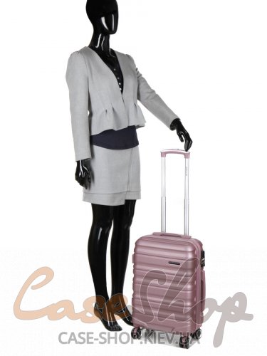 Комплект чемоданов Worldline 628(4) New розовое золото Airtex (Франция)