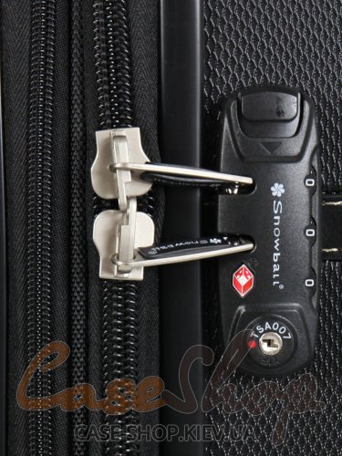 Комплект чемоданов 52303 черный Snowball (Франция)