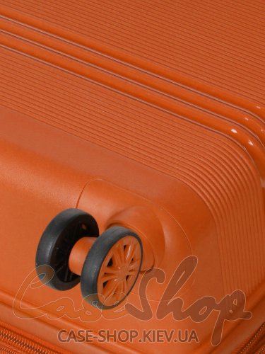 Валіза велика 4 колеса 21204/L помаранчева Snowball (Франція)