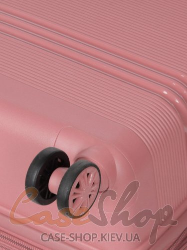 Чемодан средний 4 колеса 21204/M розовый Snowball (Франция)
