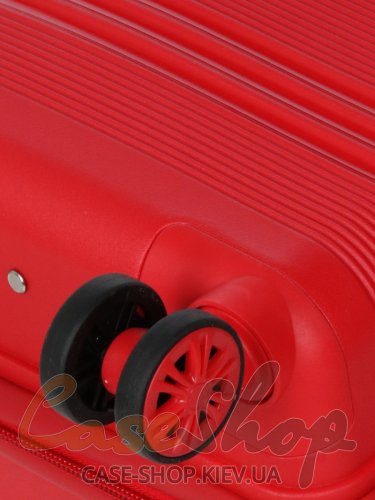 Чемодан малый 4 колеса 21204/S красный Snowball (Франция)
