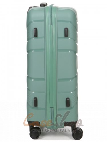 Чемодан средний 4 колеса Worldline 288/M зеленый Airtex (Франция)
