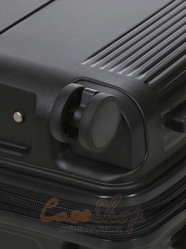 Валіза мала 4 колеса 647/S чорна Airtex (Франція)