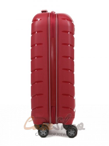 Чемодан малый 4 колеса 61303/S бордовый Snowball (Франция)
