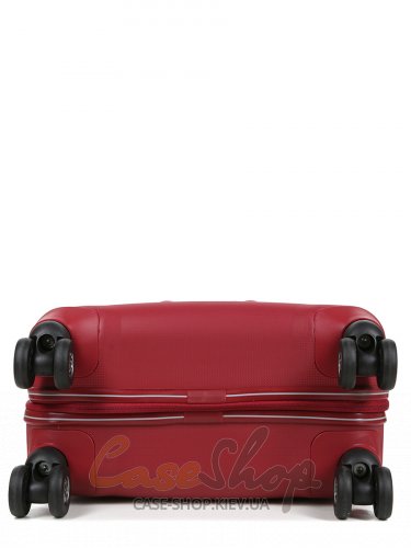 Чемодан малый 4 колеса 61303/S бордовый Snowball (Франция)
