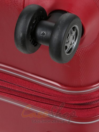 Чемодан малый 4 колеса 61303/S бордовый Snowball (Франция)
