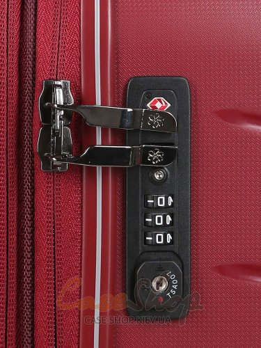 Чемодан средний 4 колеса 61303/M бордовый Snowball (Франция)
