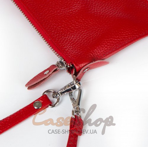 Сумка кожаная 8801-3 red