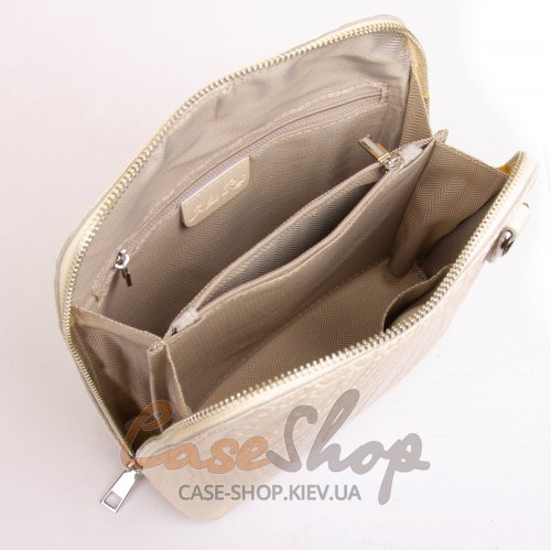 Сумка шкіряна 33-8803 beige