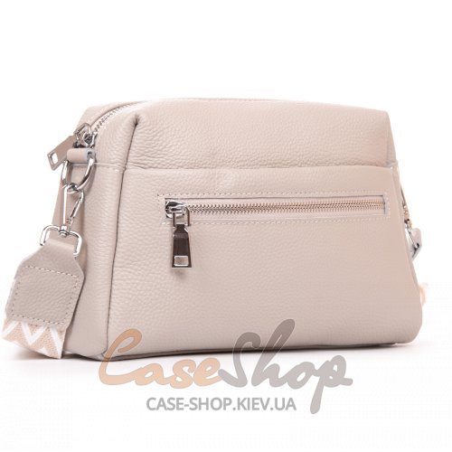 Сумка шкіряна 99122 l.beige