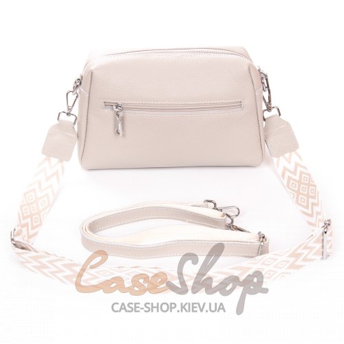 Сумка шкіряна 99122 l.beige