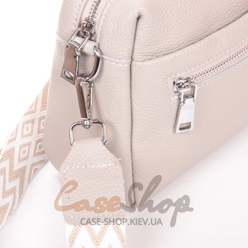 Сумка шкіряна 99122 l.beige