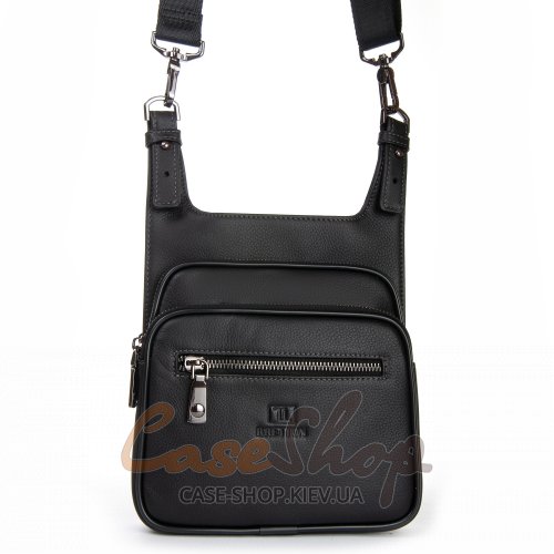 Сумка мужская кожаная BRETTON 5548-3 black