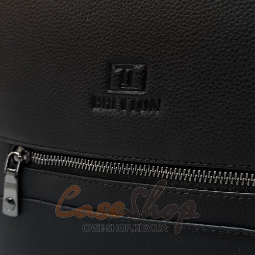 Сумка чоловіча кожана BRETTON 5432-3 black