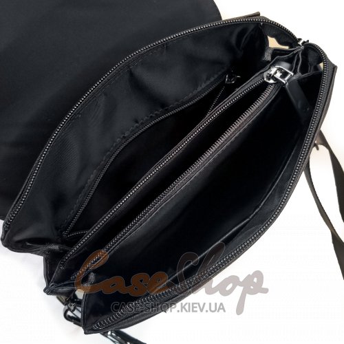 Сумка чоловіча кожана BRETTON 5432-3 black